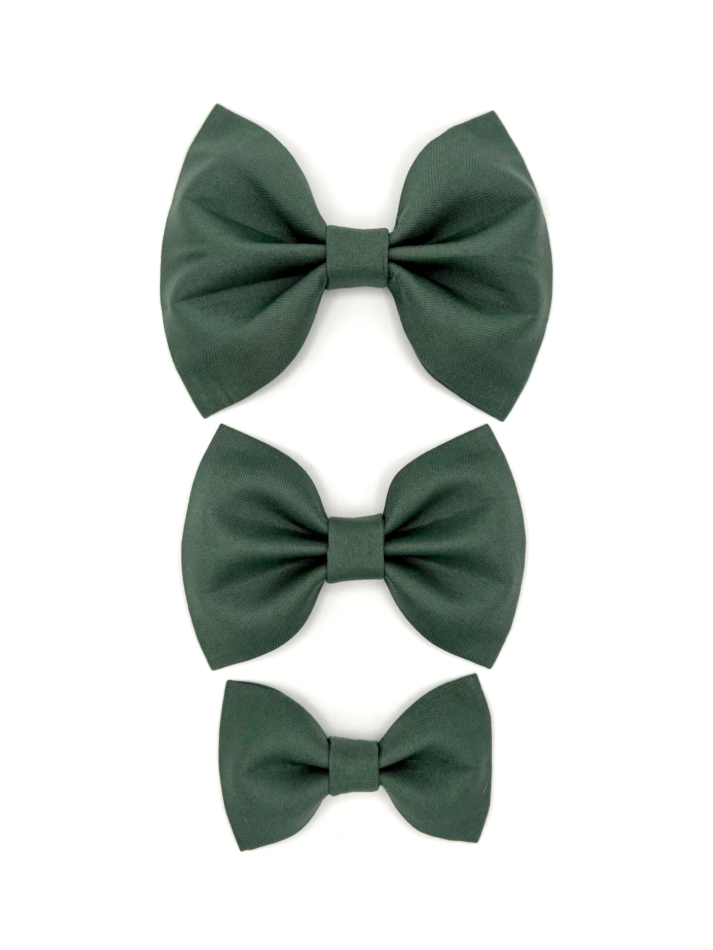 Sage Green Dog Bow Ties