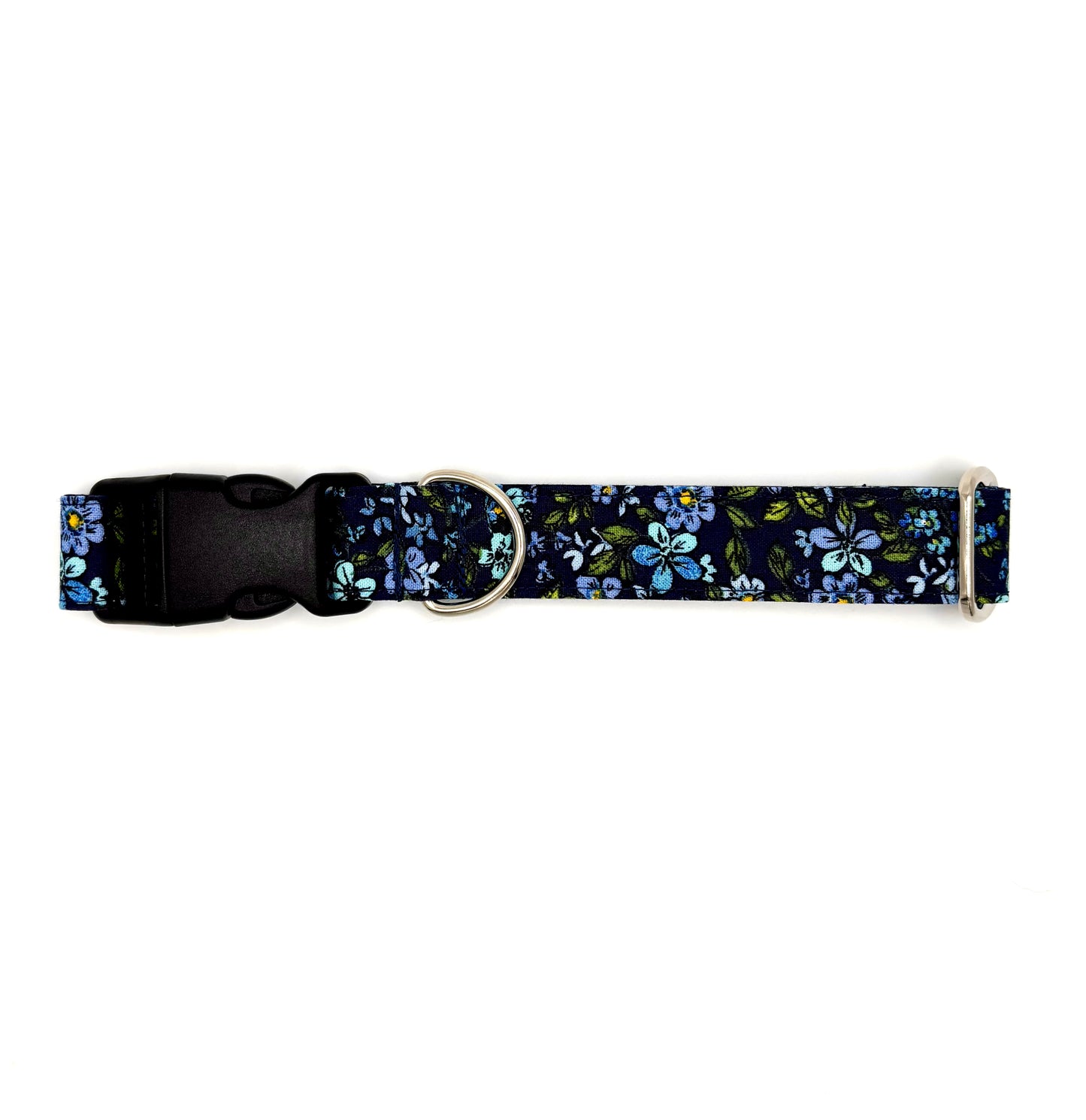 Blue Blossom Dog Collar