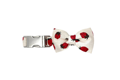 Strawberry Patch Dog Bow Ties