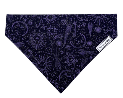 Twilight Over the Collar Dog Bandana - GLITTER!