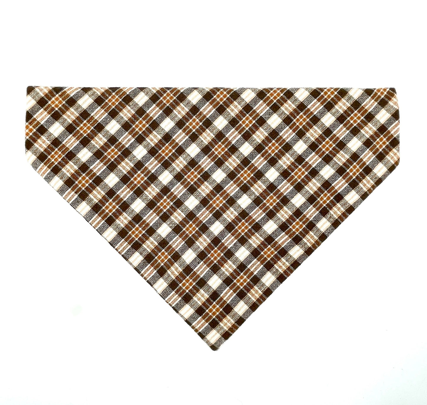 Log Cabin Plaid Over the Collar Bandana