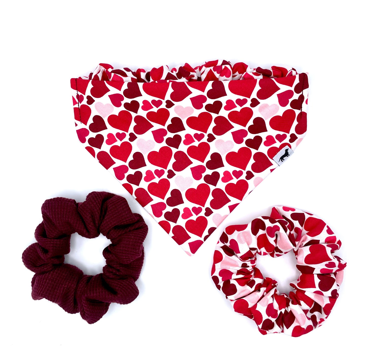 Sweetheart Hair Scrunchie