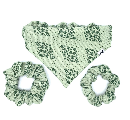 Green Grove Scrunchie Bandana