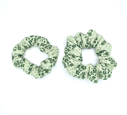 Green Grove Hair Scrunchie