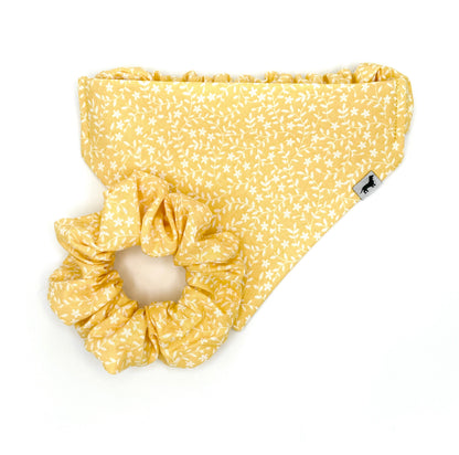 Sunshine and Daisies Scrunchie Bandana