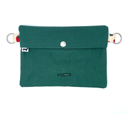 Green Double-Sided Treat Pouch